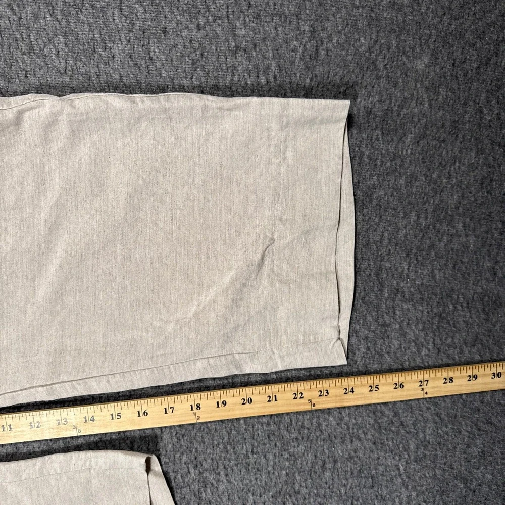 Men's Casual Drawstring Chinos in Light Beige